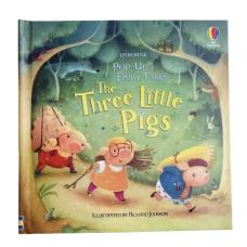 The Three little Pigs (англійською). Панорамна книга фото