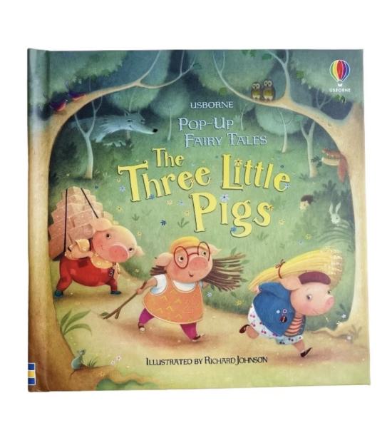 The Three little Pigs (англійською). Панорамна книга The Three little Pigs (англійською). Панорамна книга