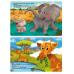 Тактильна книга. Дикі тварини. Wild Animals