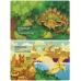 Тактильна книга. Динозаври. Dinosaurs