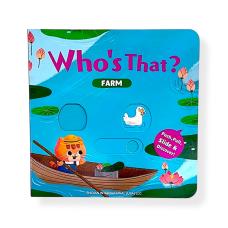 Інтерактивна книга з рухомими елементами. Who"s That? фото