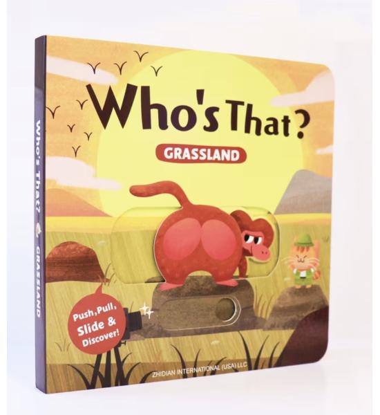 Інтерактивна книга з рухомими елементами Who’s that? Grassland (савана) Інтерактивна книга з рухомими елементами Who’s that? Grassland (савана)