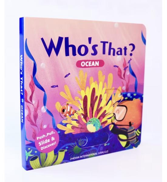 Інтерактивна книга з рухомими елементами Who’s that? Ocean (океан)