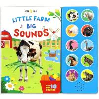 Звукова книга. Ферма. Little Farm Big Sounds (англійською)