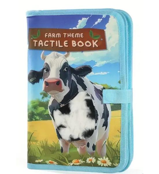 Тактильна книга. Farm theme (англійською)