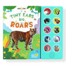 Звукова книга. Tiny ears big roars (англійською) фото