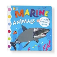 Тактильная книга. Marine Animals (англійською) фото