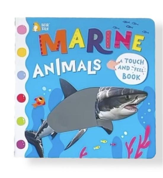 Тактильная книга. Marine Animals (англійською)
