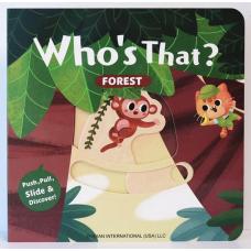 Інтерактивна книга з рухомими елементами Who’s that? Forest (ліс) фото