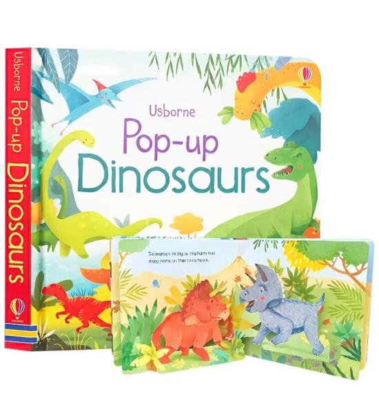 Pop-up панорамна книга. Динозаври. Приймятий куточок Pop-up панорамна книга. Динозаври. Приймятий куточок